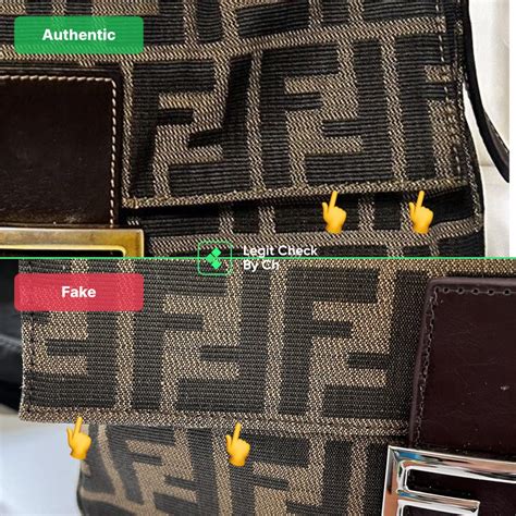 fendi bag real vs fake|How To Authenticate Fendi Peekaboo: Fake Vs Real .